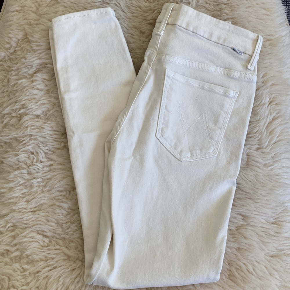 MOTHER jeans high waisted looker ankle - size 28